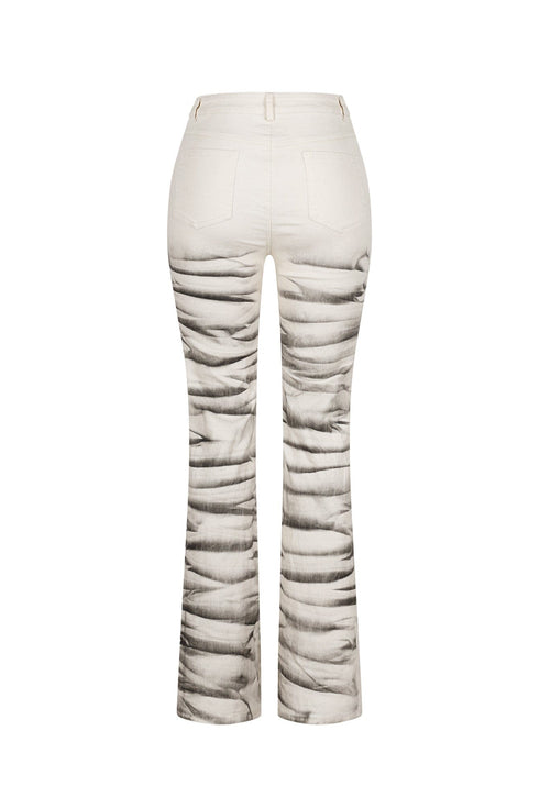 Avine Airbrushed Denim Pants